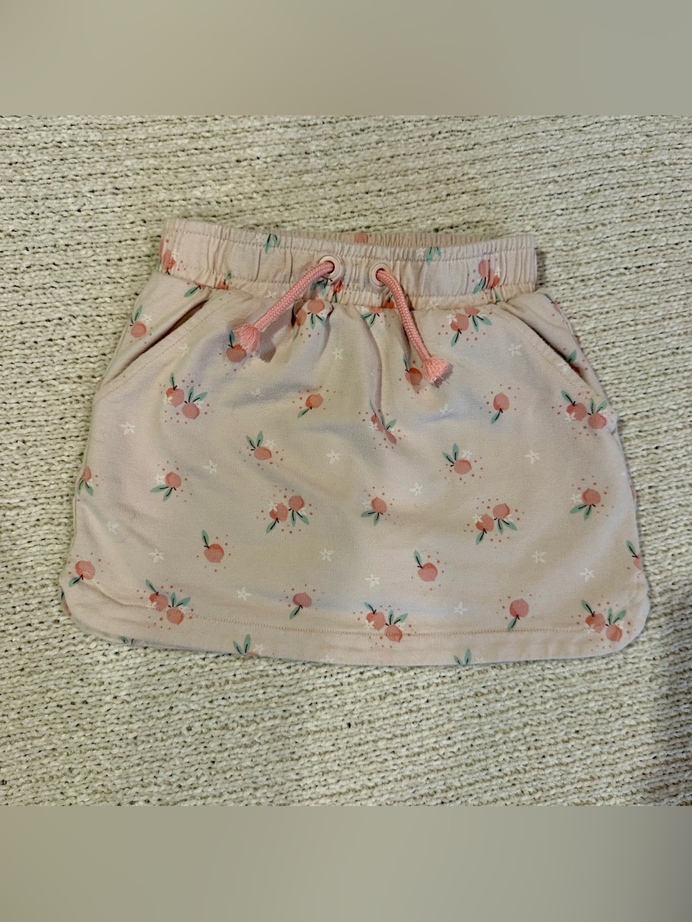 2t Peach Print Skort